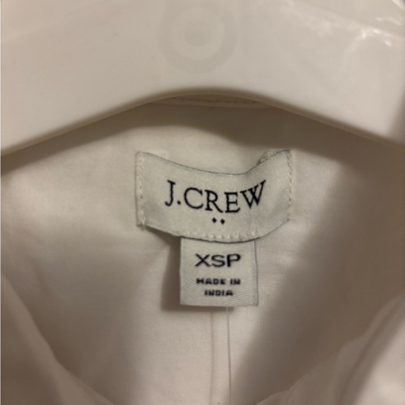 NWT J. Crew Sz XSP Sleeveless cotton poplin shirt in signature fit - Picture 3 of 5